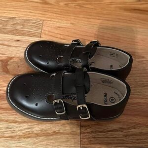 FootMates Black Kids Shoes